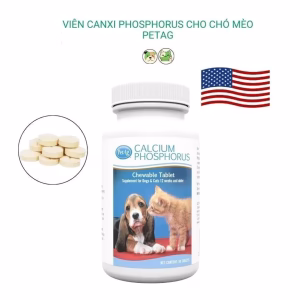 Viên canxi Calci Phosphorus (PetAg)lọ 50 viên