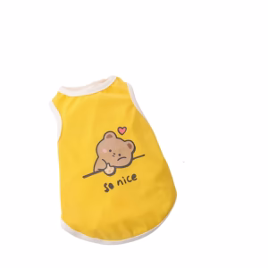 Áo ba lỗ gấu vàng