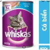 Pate mèo Whiskas lon Vị cá ngừ 400g (cho mèo trưởng thành từ 12 tháng tuổi)