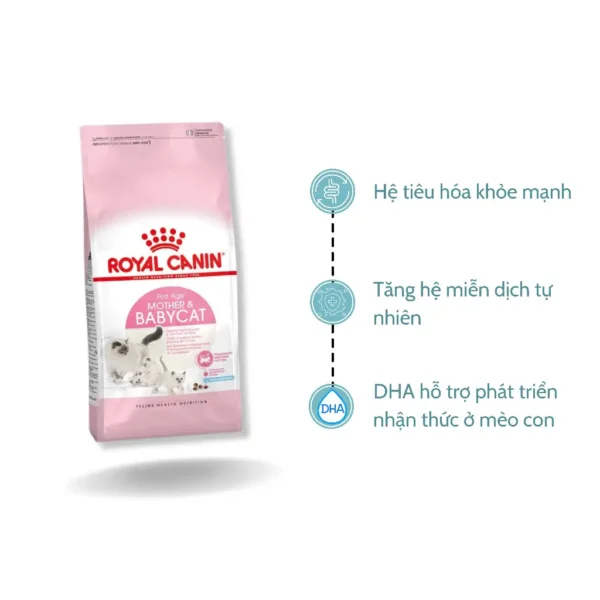 Thức ăn cho mèo Royal Canin Mother và Babycat 2kg