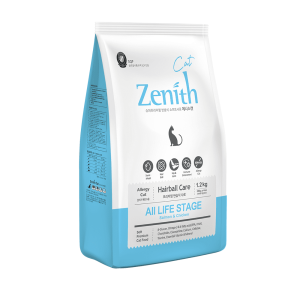 Thức ăn hạt mềm Zenith Hairball cho mèo bao 1.2kg