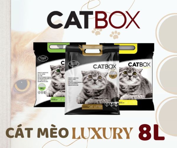 Cát Vệ Sinh Mèo Catbox Luxury