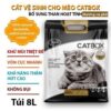 Cat ve sinh meo huong ca phe 8l luxury