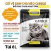 Cat ve sinh meo huong chanh 8l luxury