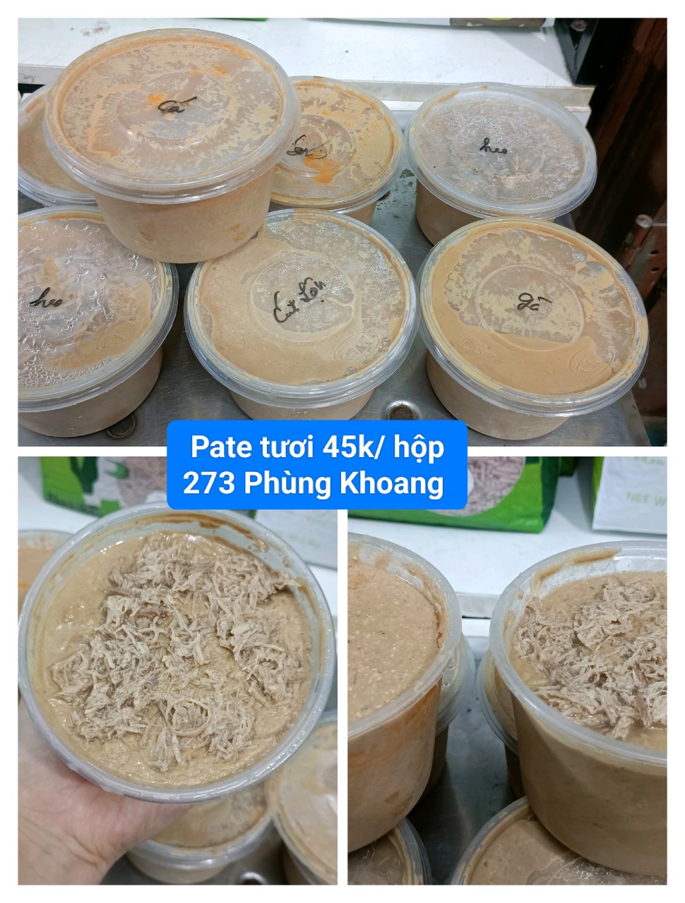 PATE TƯƠI TỰ LÀM – NGON LÀNH, DINH DƯỠNG, KHÔNG CHẤT BẢO QUẢN!