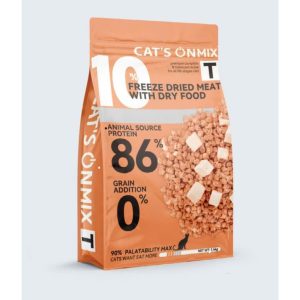 Thức Ăn Cho Mèo Mix Topping Thịt Sấy CAT'S ON MIX T – Túi 350g