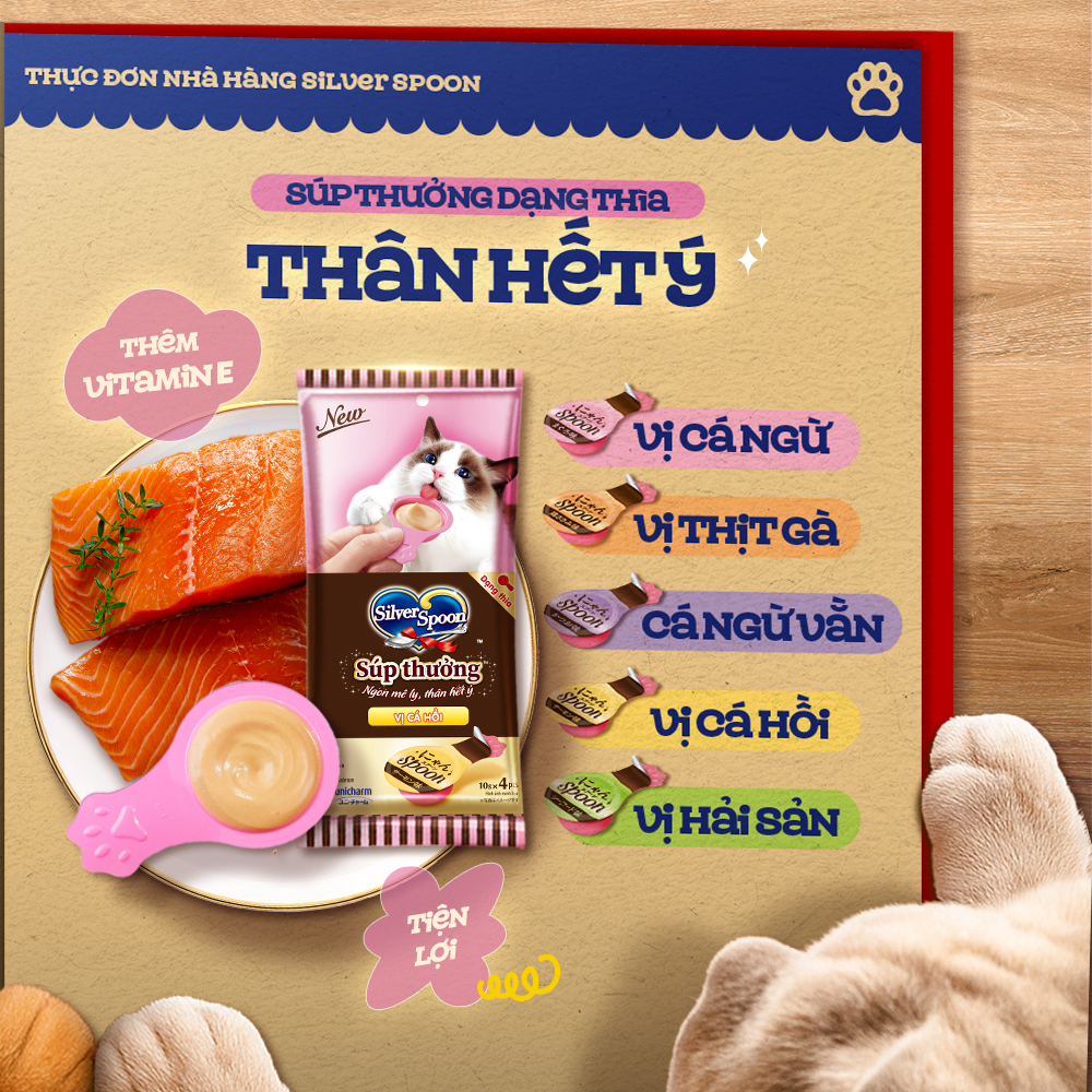 Súp Thưởng Dạng Thìa Silver Spoon - Ảnh 4