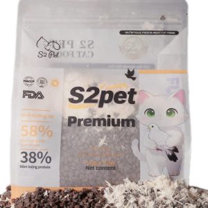 Hạt thức ăn cho mèo S2Pet Premium Mix Ruốc Chim Bồ Câu