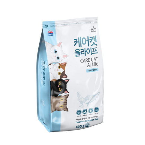 Hạt Cho Mèo 1kg Care Cat All Life
