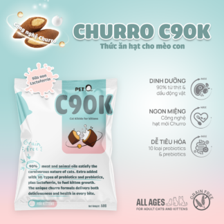 Alternative view of Thức ăn hạt cho m&egrave;o con Churro C90K PetQ