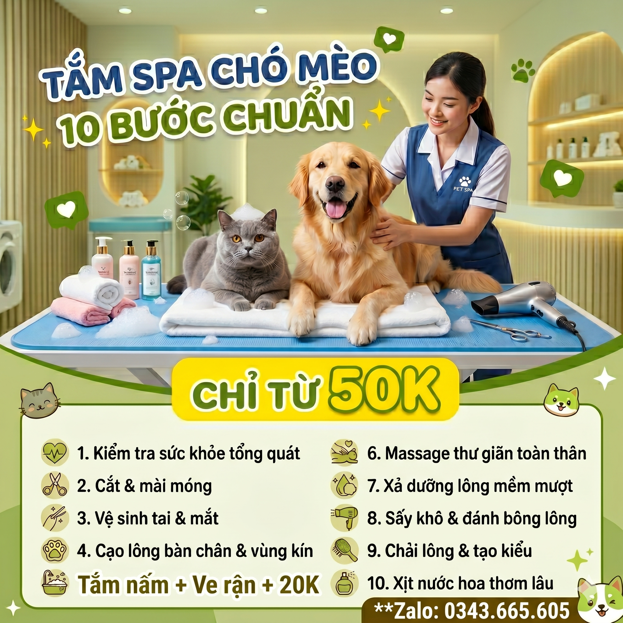 Spa 10 buoc
