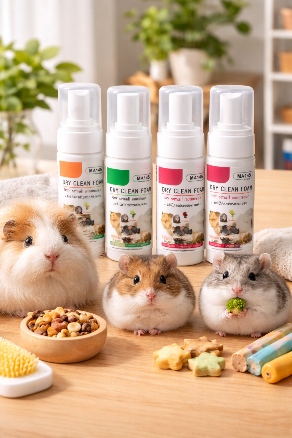 Sua tam chuot lang hamster